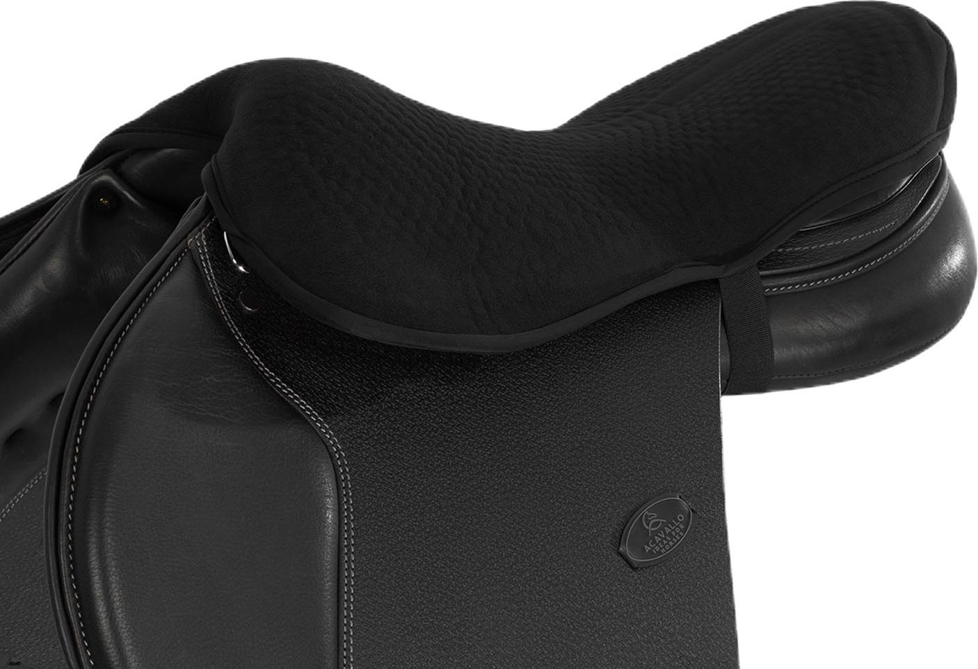 Acavallo Classic Gel-in Dri-lex 20mm Sattelschutz Schwarz L Schwarz L AC510LG09