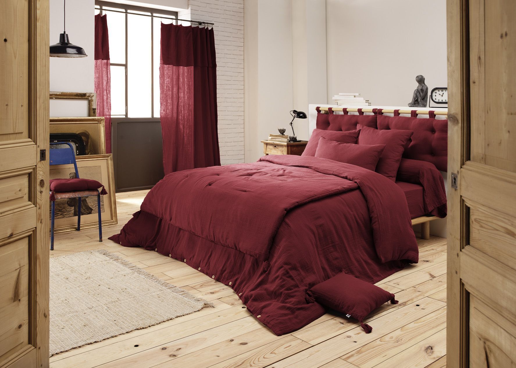 L'effet papillon Bettbezug 200 x 200 cm GAÏA Weinhefe