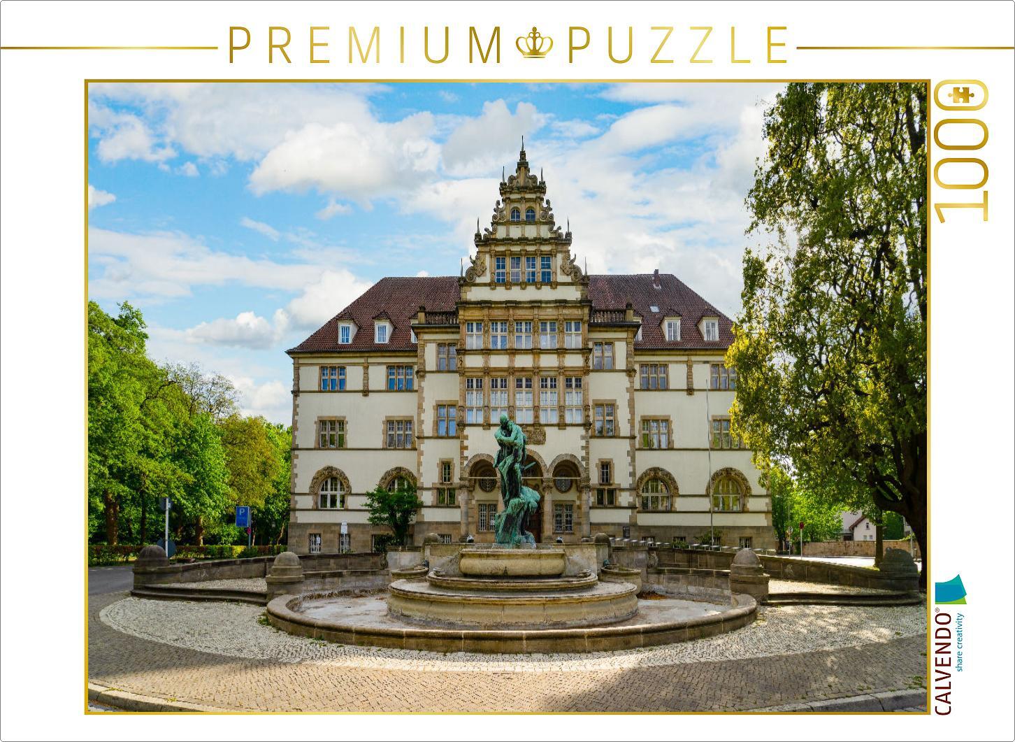 CALVENDO Puzzle Standesamt Minden | 1000 Teile Lege-Größe 64x48cm Foto-Puzzle für glückliche Stunden