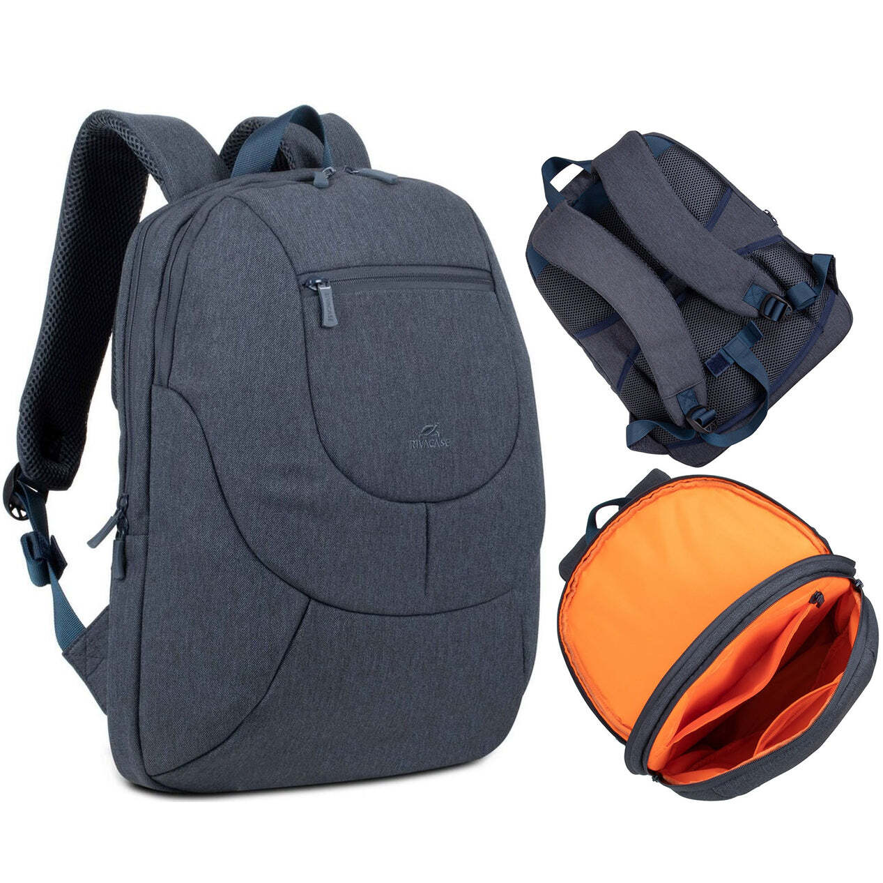 RivaCase Rivacase 7723 35,6 cm (14") Rucksack Grau 7723 DARK GREY