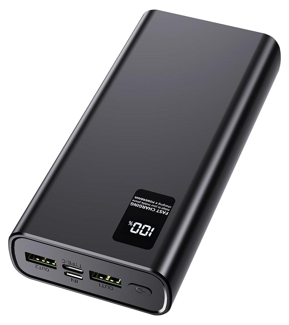Bogseth Power Bank 24000mAh,Powerbank klein Aber stark (USB C Output & Input) 5A Externe
