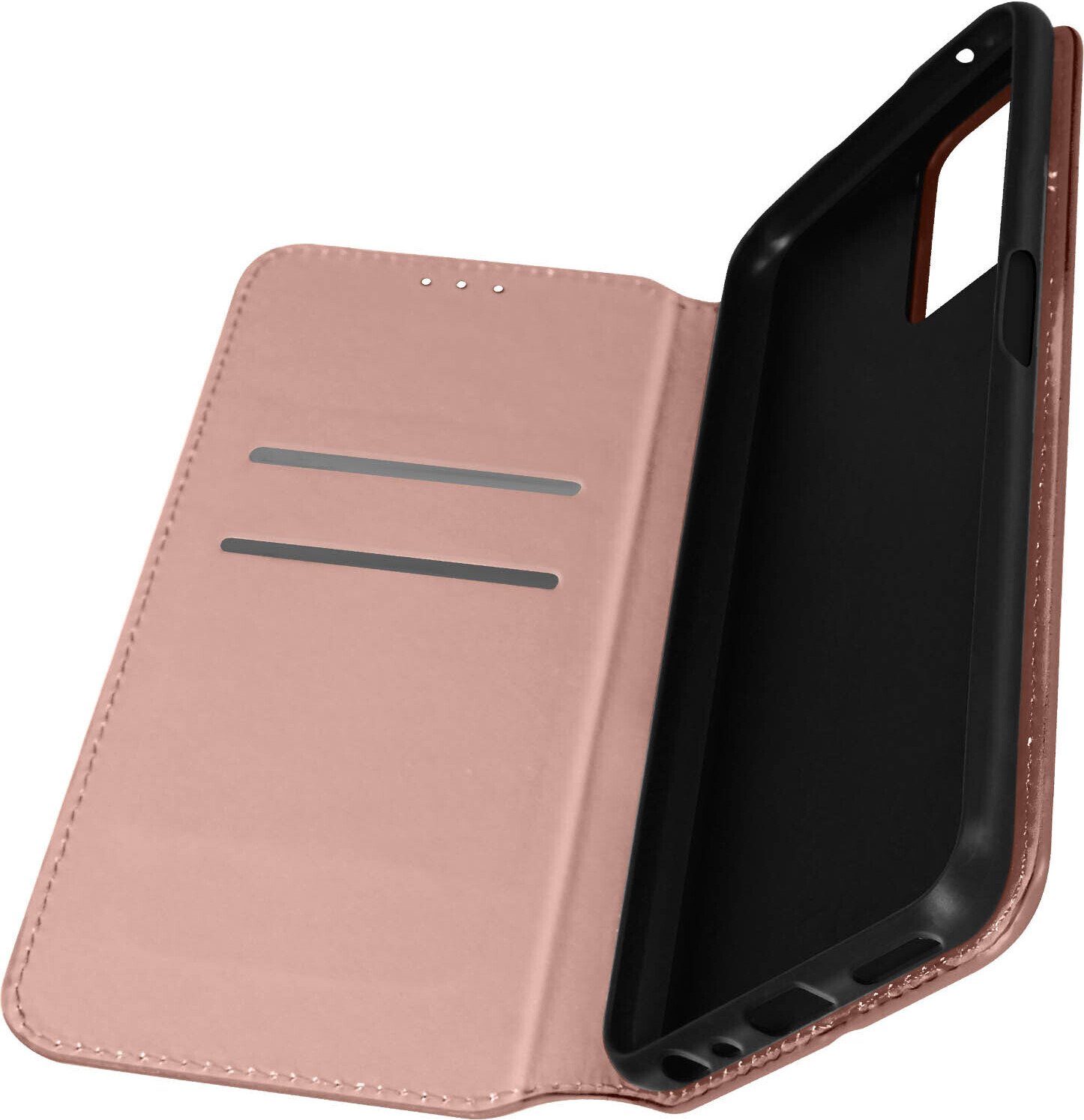 Cover In Pelle Metallic Per OPPO A76 E A96 – Protezione Antiurto Con Bordo Rialzato E Design Disco Scintillante, Rosso