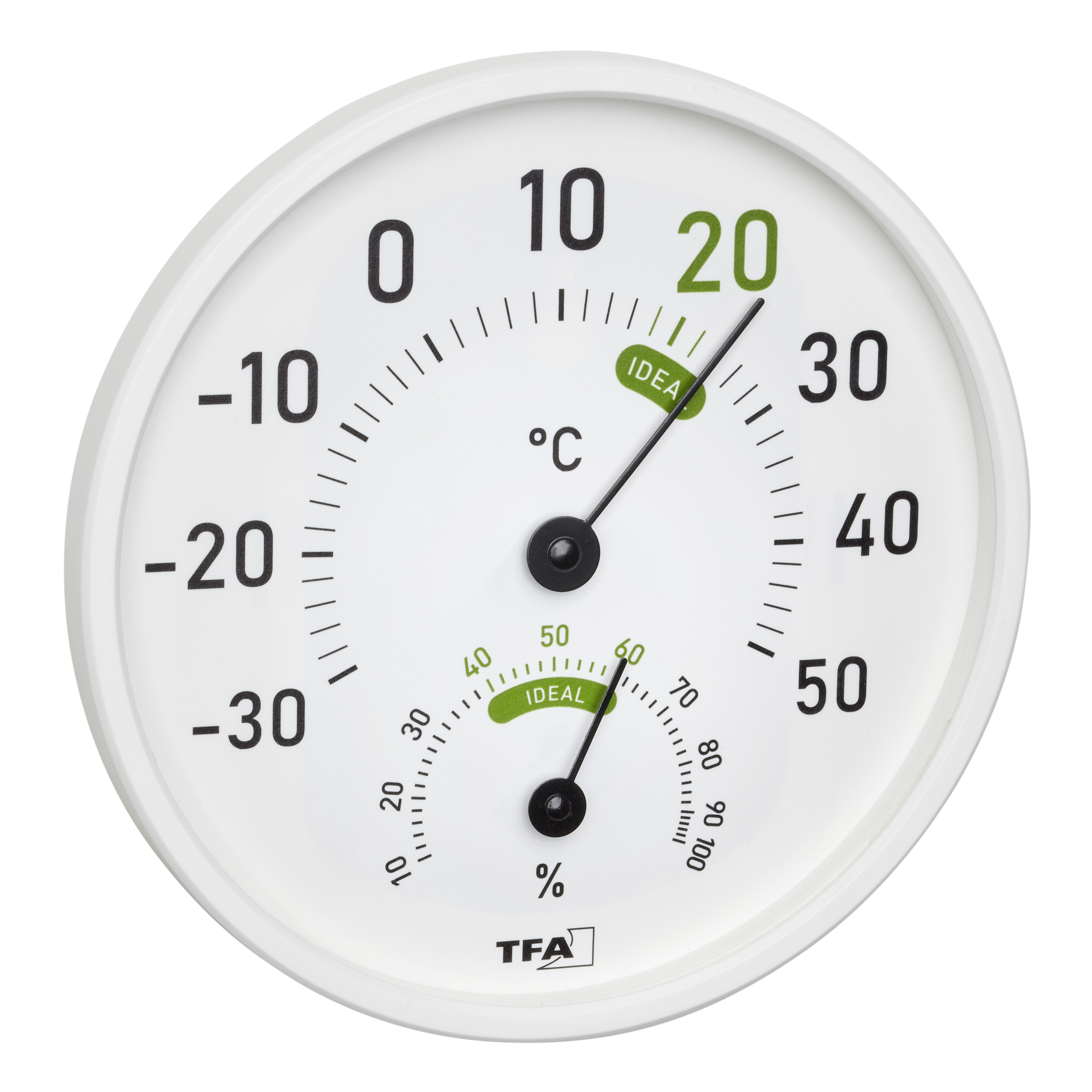 TFA 30.3305.02 - Termometro E Igrometro Con Rilevatore D'Acqua Per WeatherHub. Monitoraggio Clima Domestico Su App, Batterie Incluse.