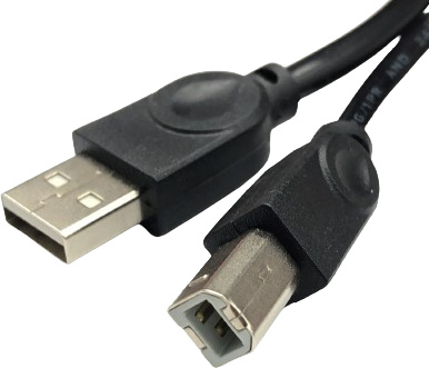 T-ProTek USB Kabel Drucker Druckerkabel Scanner Anschluss kompatibel für Epson Arbeitskräfte WF-2650DWF