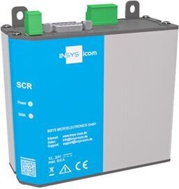Insys icom SCR-E300 - LAN-Router - BGP,OSPF,RIP,RIP-2,RIPng - 10,100 Mbit/s - 105 mm - 42 mm - 90 mm - 283 g 10020727
