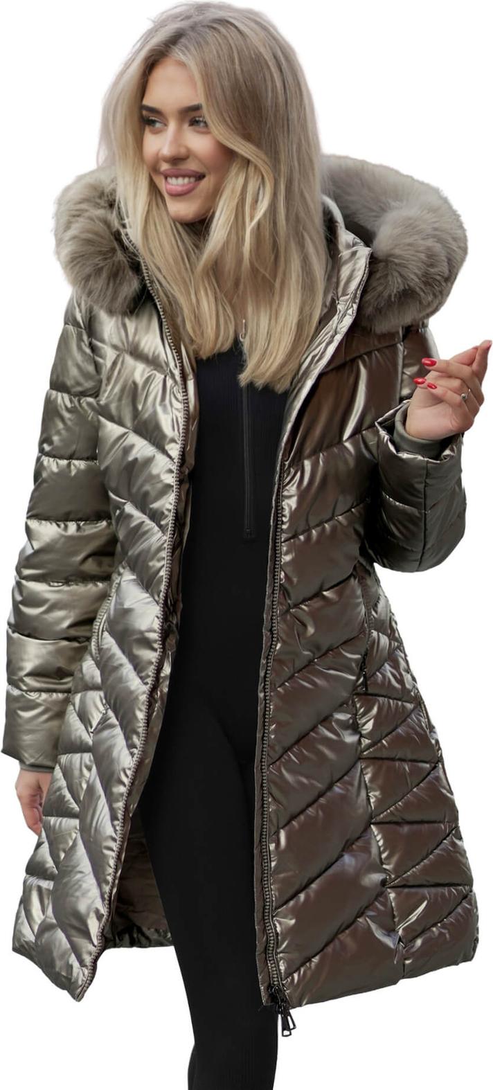 Damen Winterjacke Goldene OZONEE JS/16M9100/403Z S