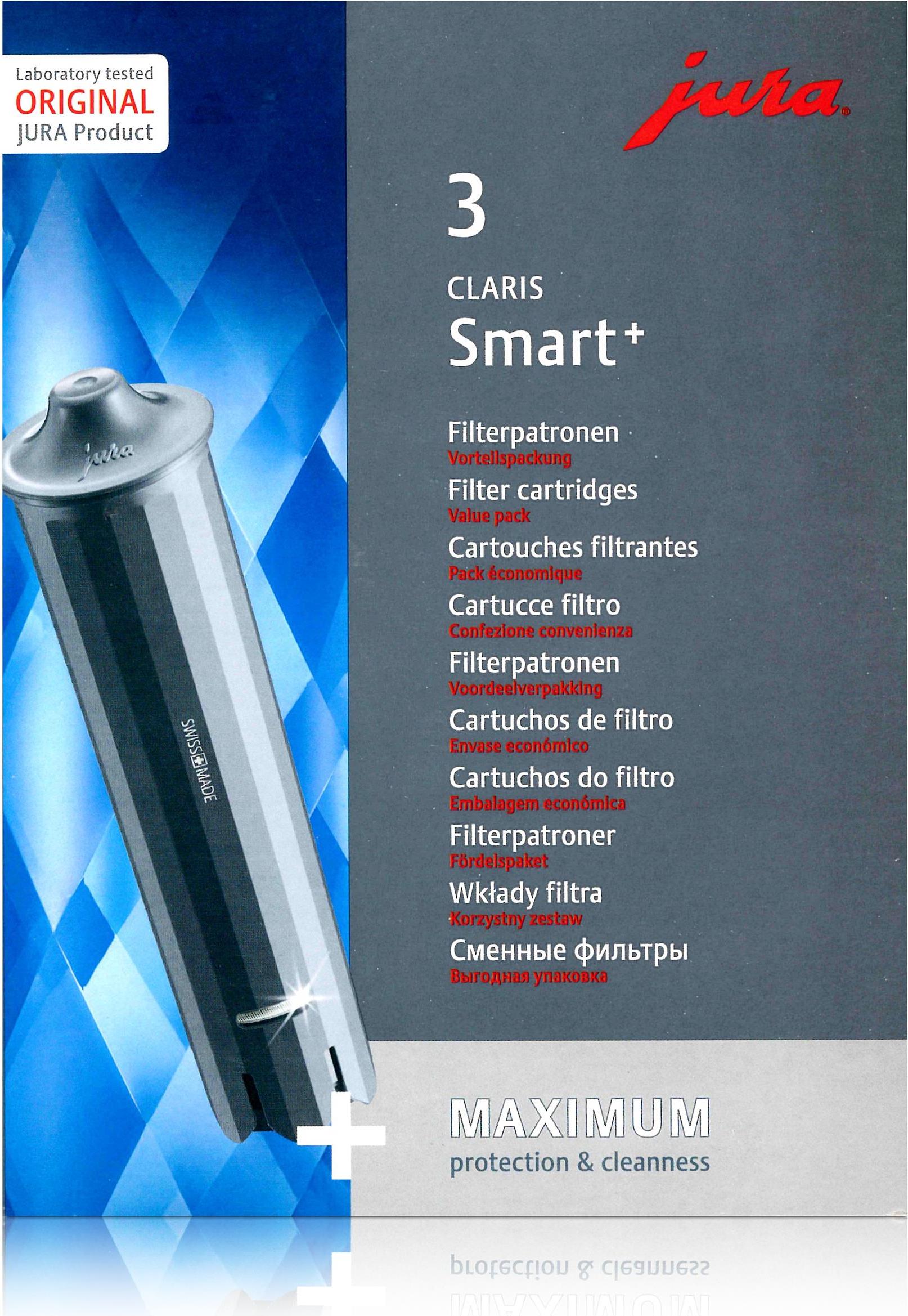 Jura Wasserfilter Claris Smart+ - 3 Wasserfilter 24233