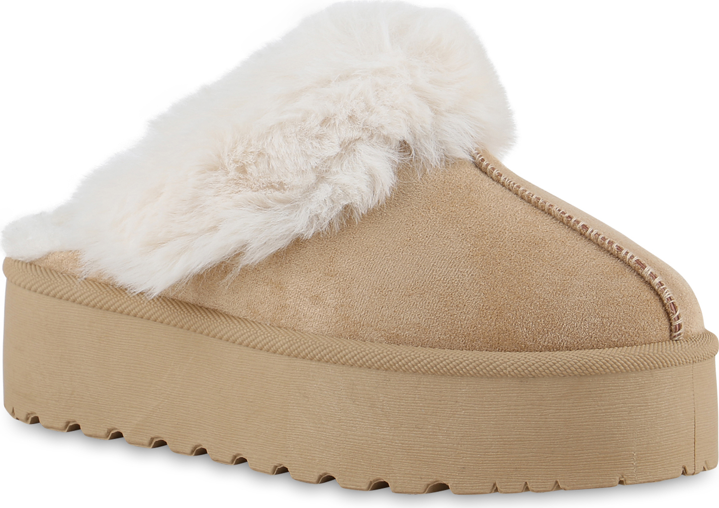 Gefütterte Fell Hausschuhe Für Damen Online Kaufen