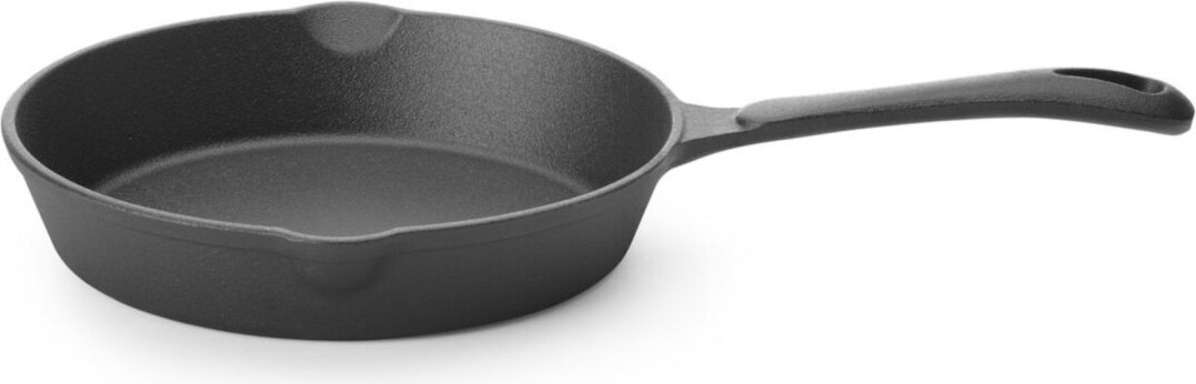 HENDI Gusseisenpfanne, Schwarz, 200x(H)40mm 629321