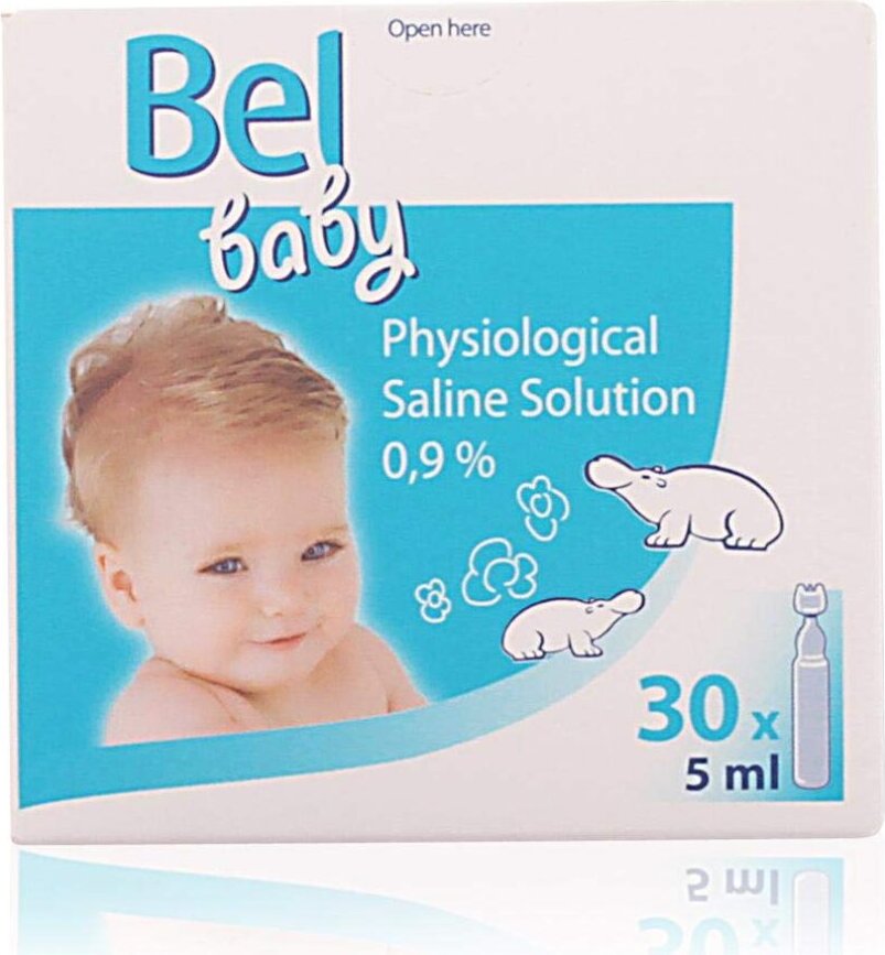 Bel Baby Physiological Saline Solution 30x5ml P86197