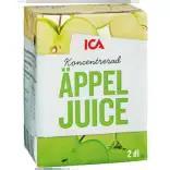 ICA Apfelsaftkonzentrat 2dl ergibt 1 Liter Saft