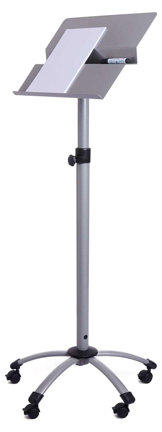 ROCADA Rednerpult ECO 62 x 145 x 62 cm silber 3080