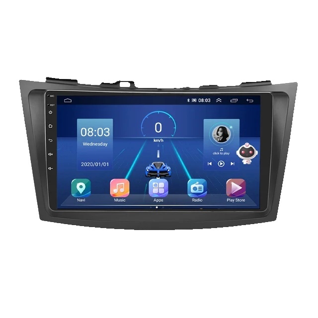 Autorádio, kompatibilita so systémom Android 11, kabelloses Carplay, 4 64G Carplay Cam