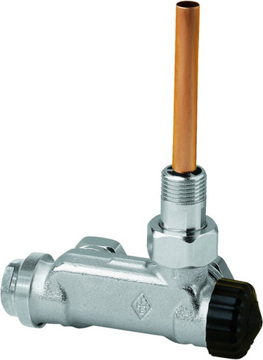 IMI HEIMEIER HEIMEIER Ventil E-Z Einrohr Eckform, DN 15, mit Tauchrohr 3877-02.000