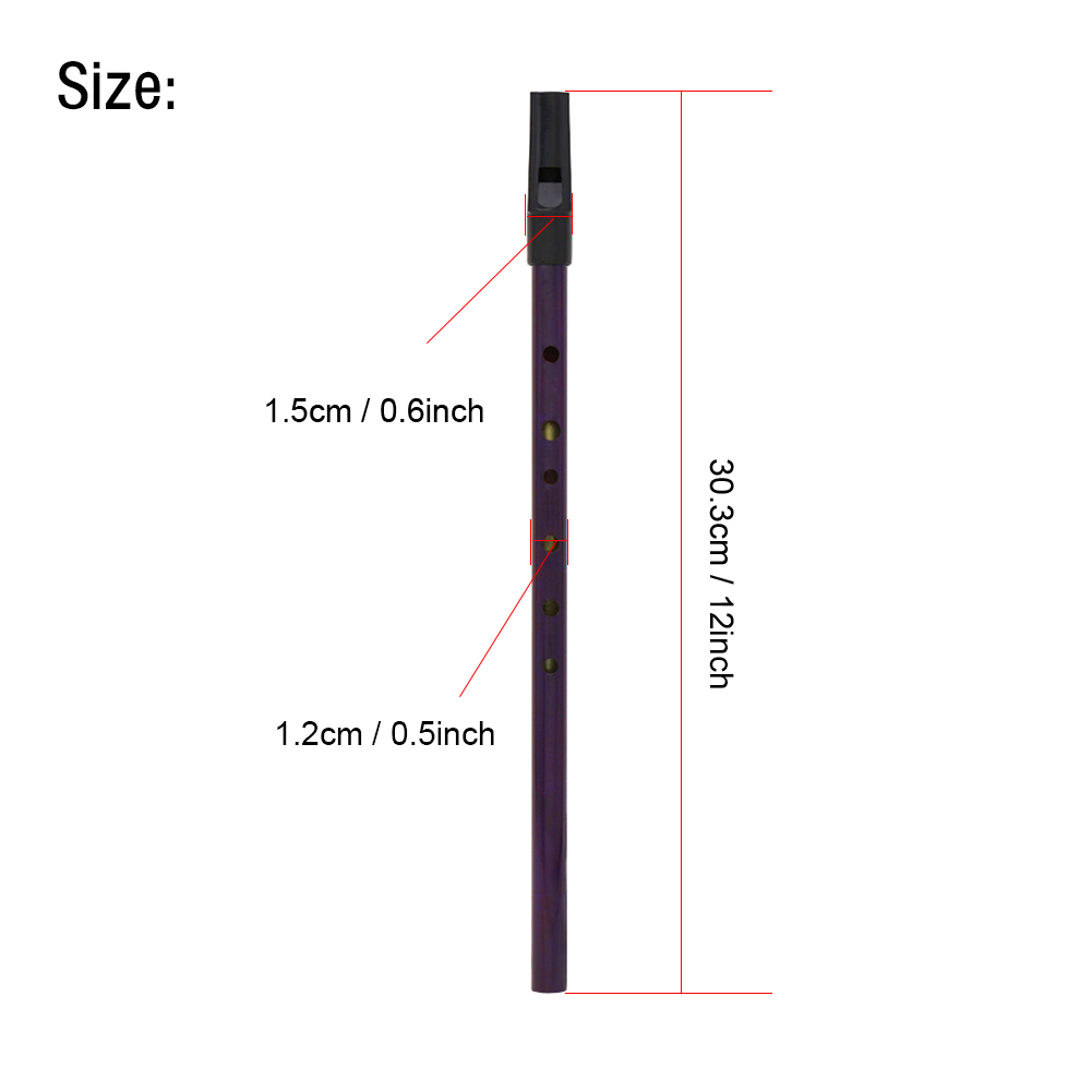 Cocosity Irische Pfeife, Irische Pfeife aus Kupfer, Irische Pfeife in Taste D, Irische Pfeife aus Metall, Pfeife