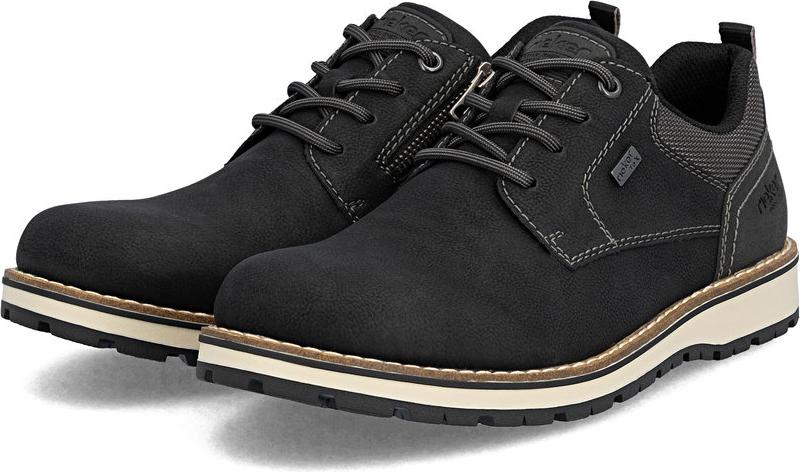 Rieker Herren Schnürschuh 39273-40, 39273-41, 39273-42, 39273-43, 39273-44, 39273-45, 39273-46, 39279-40, 39279-41, 39279-42, 39279-43, 39279-44, 39279-45 RIE-38406 schwarz 41