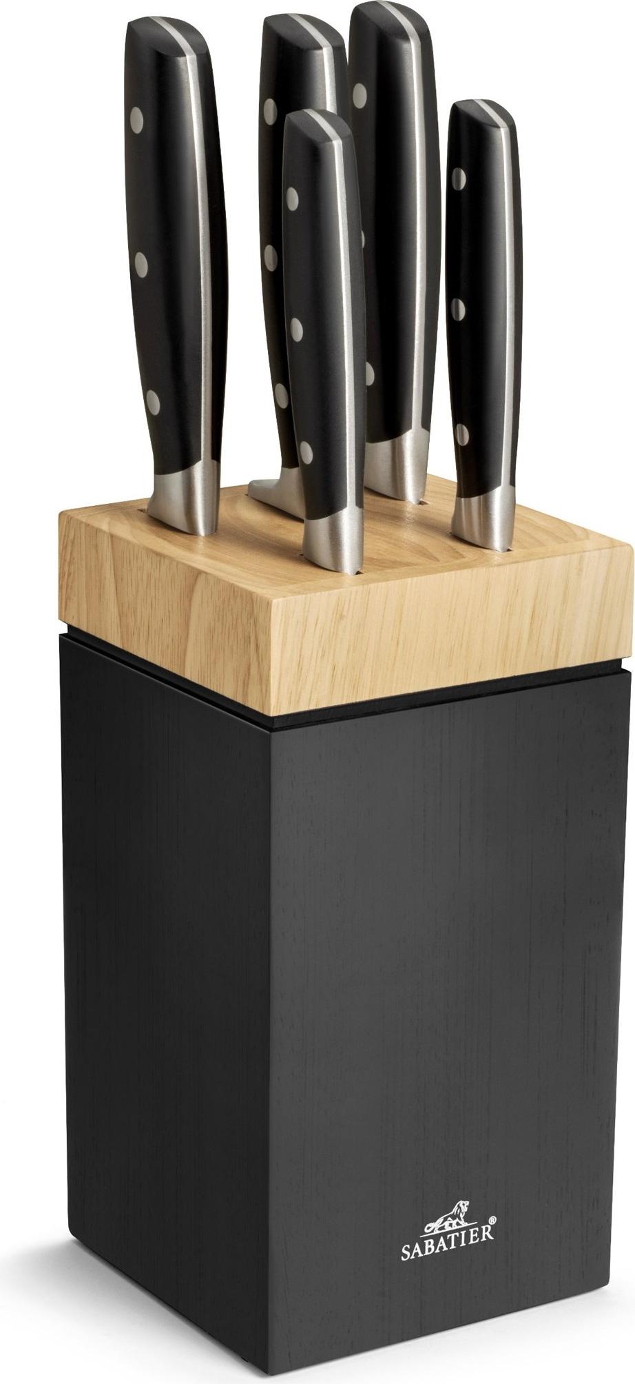 Lion Sabatier SEATTLE Messerblock mit Messern JANUS 6-teiliger Satz