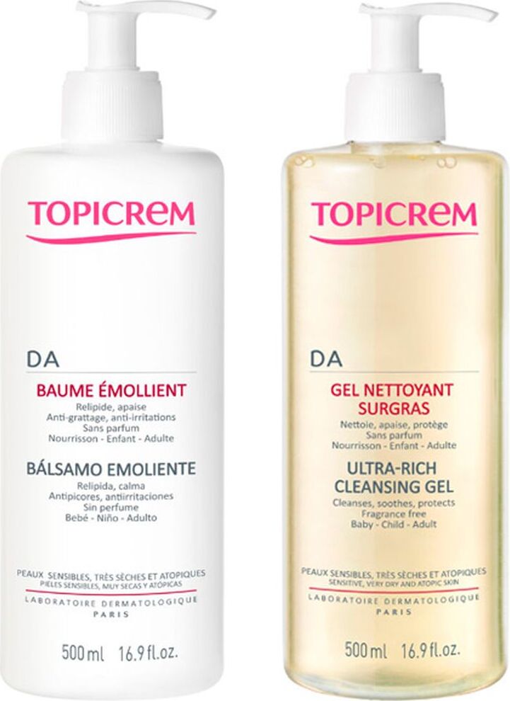 Topicrem DA EMOLIENT BALM CASE 2 Stü ck DA TOPICREM