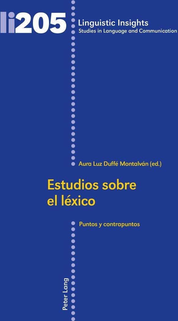 PETER LANG Studien zum Lexikon