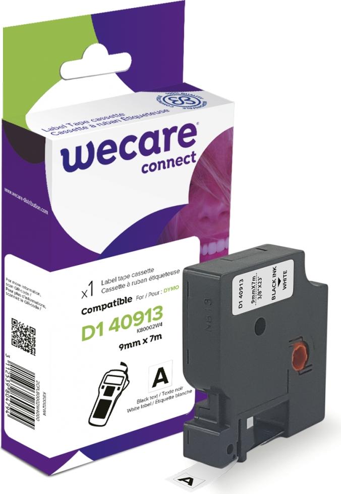 Armor Print Armor K80002W4, Schwarz auf weiss, DYMO, D1 40913 LabelManager 100 LabelManager 120p LabelManager 150 LabelManager 160 LabelManager 200..., 9 mm, 7 m, 1 Stück(e)