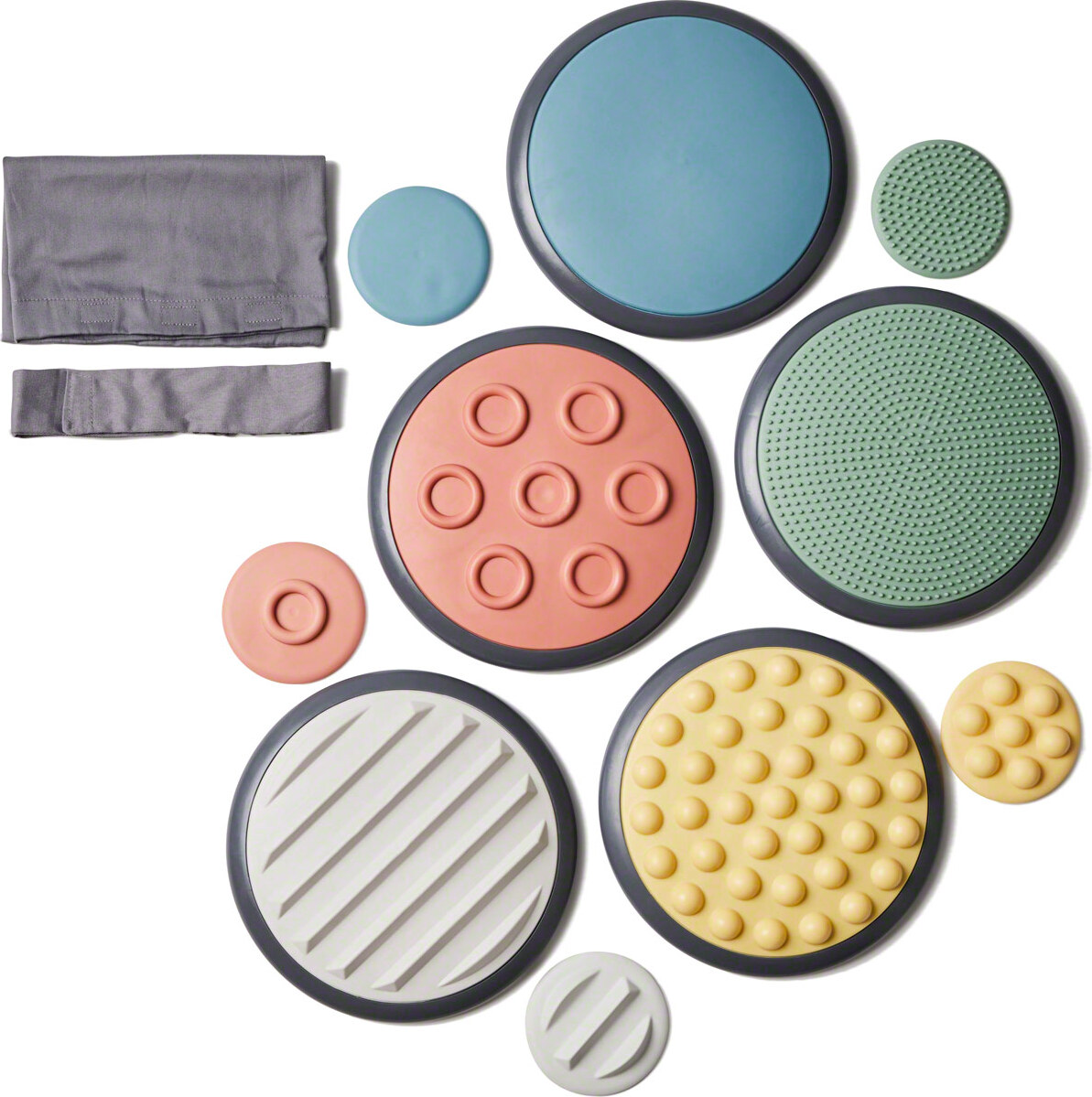 Gonge Taktile Scheiben Set NORDIC, 10 Scheiben 281700