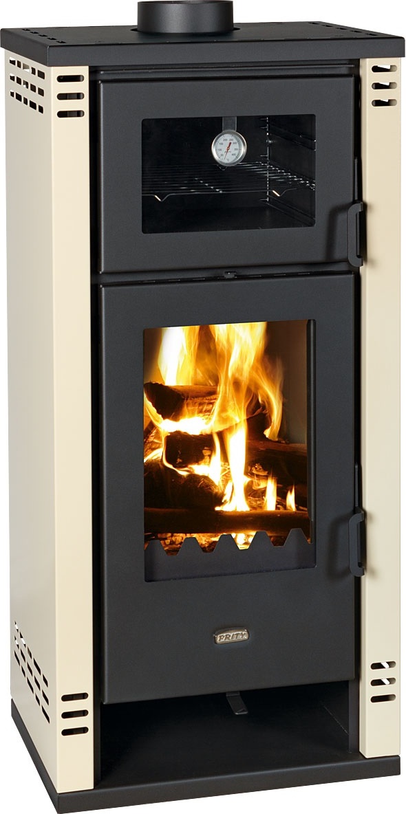 EEK A+ Sporák s priehradkou na pečenie PRITY K2 GT F cream - 8,1 kW