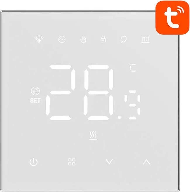 Avatto Wt410-16A-W Intelligenter Thermostat Elektrische Heizung 16A Wifi