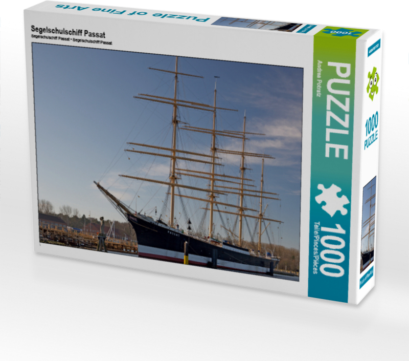 Calvendo Segelschulschiff Passat 1000 Teile Puzzle quer 640x480mm, Potratz Andrea; 7412510