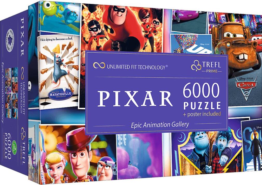 Trefl Puzzle Disney Pixar 6000 Teile - Cartoon JigsawMix