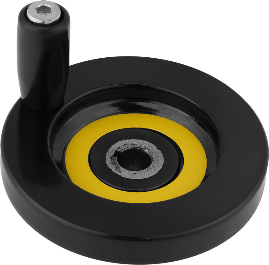 Cocosity Drehgriff-Handrad, Drehfräs-Handrad, Fräsgriff-Handrad, Riffel-Handrad, Kunststoff-Drehhandrad