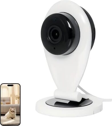 Ular Surveillance baby monitor -WLAN -kamera -aplikácia, nočné videnie vo vnútornom zabezpečení, domáca kancelária, podporované v Nemecku