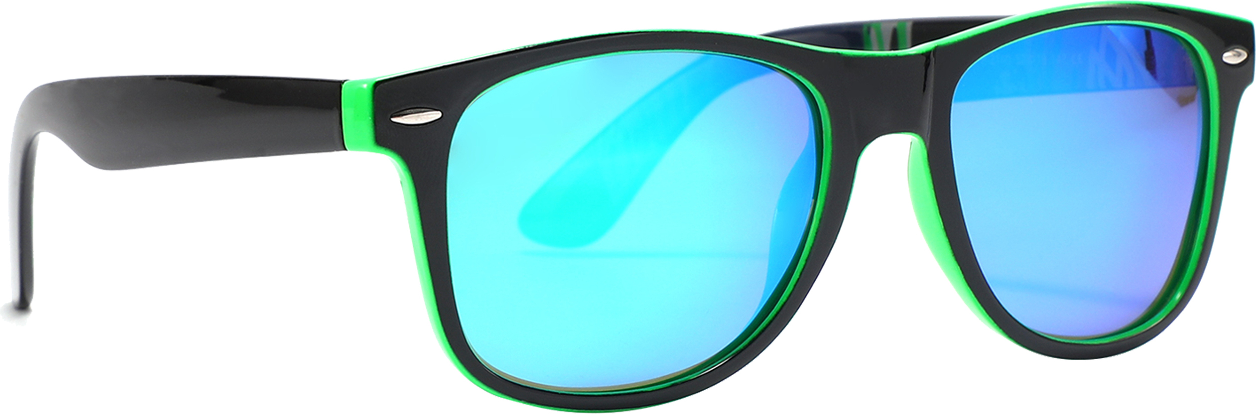 Sonnenbrille Berlin mit farbigen Gläsern von collezione alessandro