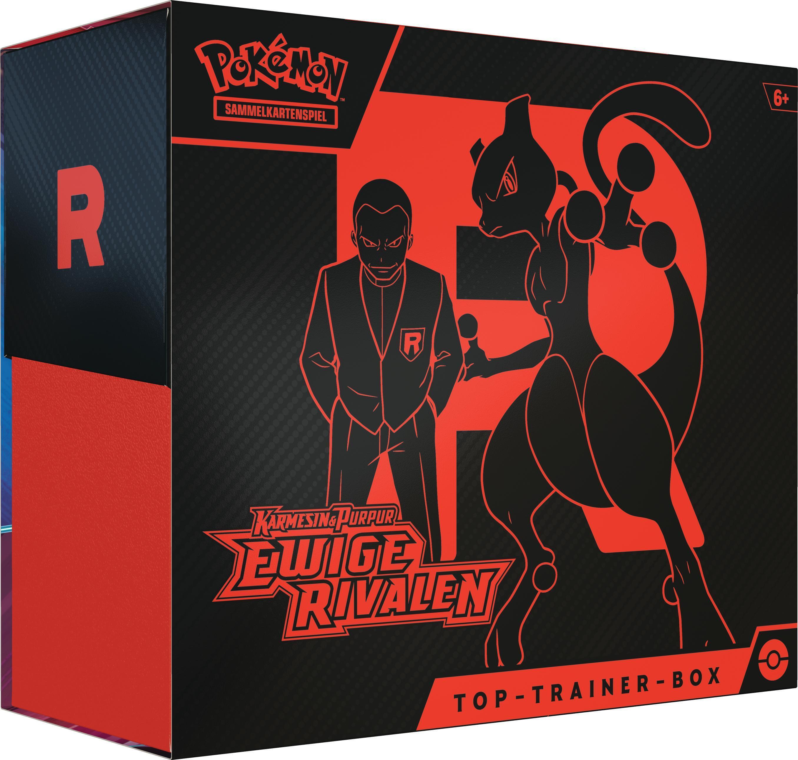 Pokemon KP10 Rivali Eterni Top Trainer Box (tedesco)