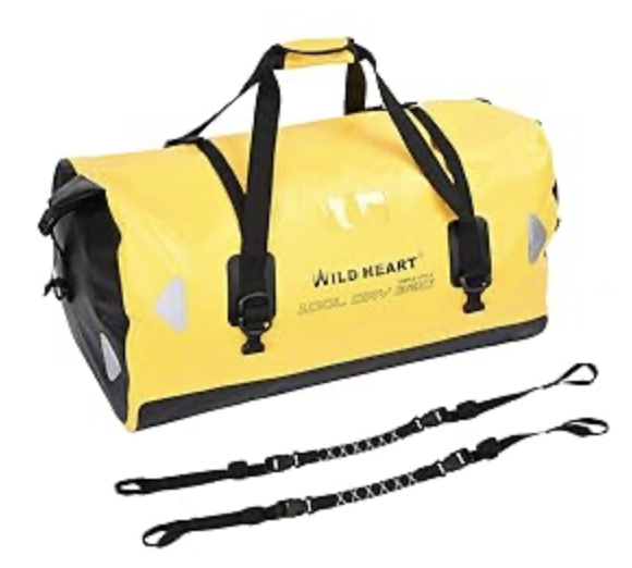 WILD HEART wasserdichte Reisetasche, 40L, 66L, 100L, Yellow