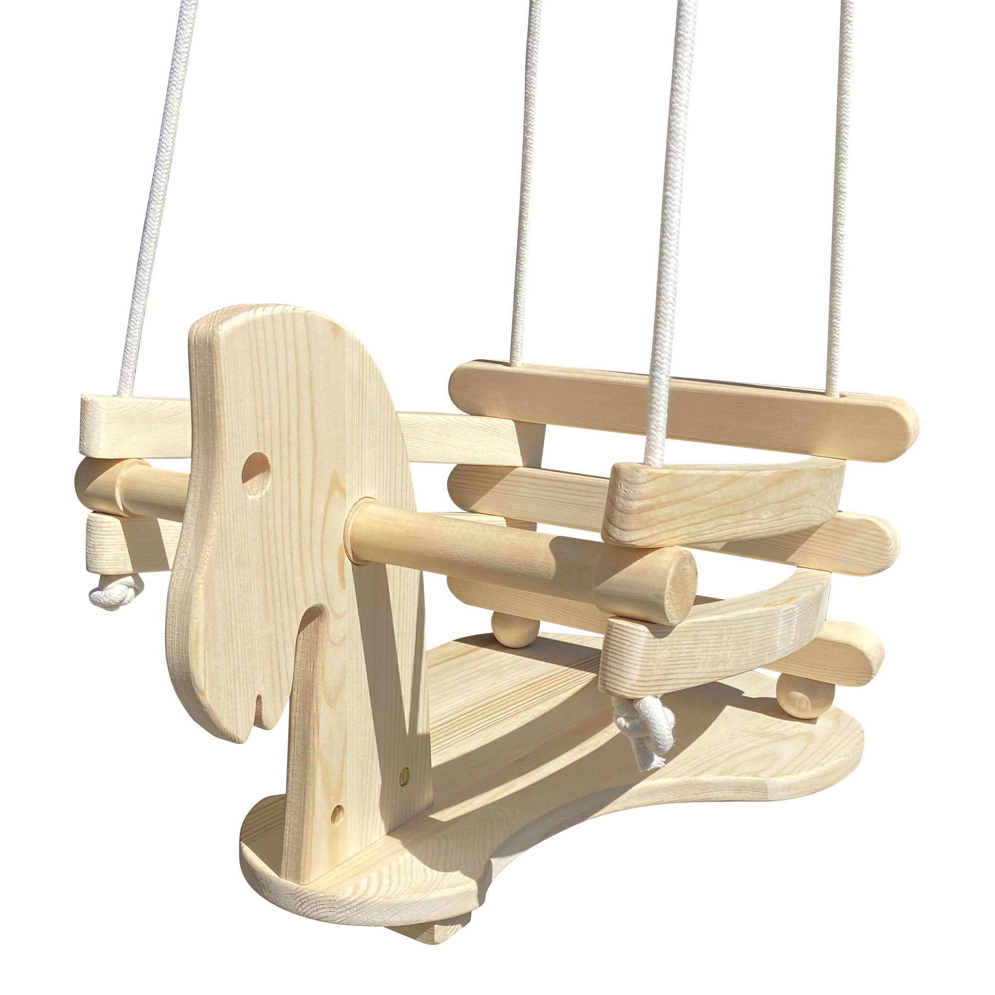 Babyschaukel Kinderschaukel Gitterschaukel Retro Holz Schaukel zum Aufhängen * 