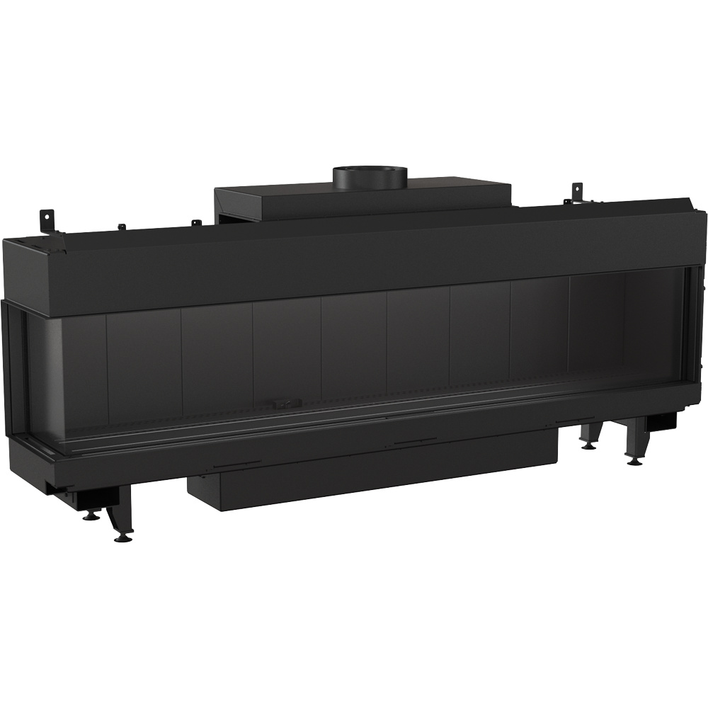 Plynový krb Leo 200 ľavostranný propán bután ∅ 130/200 14 kW
