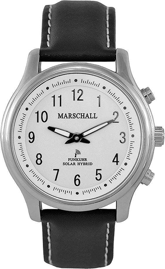 Engelkemper Marschall TALKING WATCH > Uniuhr Ø 41mm | Funk/Solar Uhr | Leder CEM-36889-Uhr