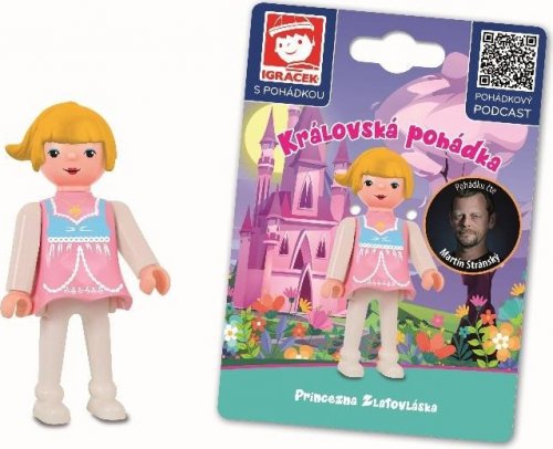 EFKO Igráek mit einem Märchen Königliches Märchen - Prinzessin Goldlöckchen 1340934022