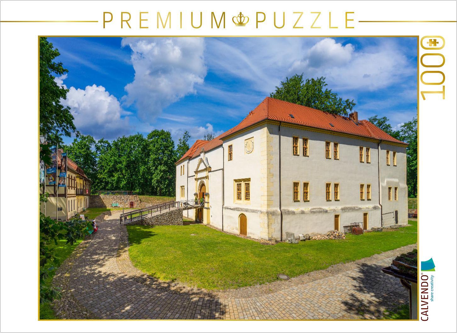 CALVENDO Puzzle Museum Schloss und Festung Senftenberg | 1000 Teile Lege-Größe 64x48cm Foto-Puzzle für glückliche Stunden