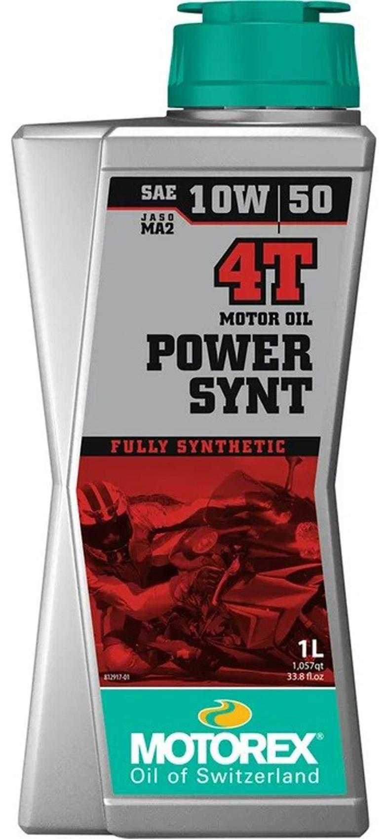 MOTOREX Power Synt 4T für 10W-50 1 Liter Motoröl Motorenöl Öl Motorradöl Motorbike