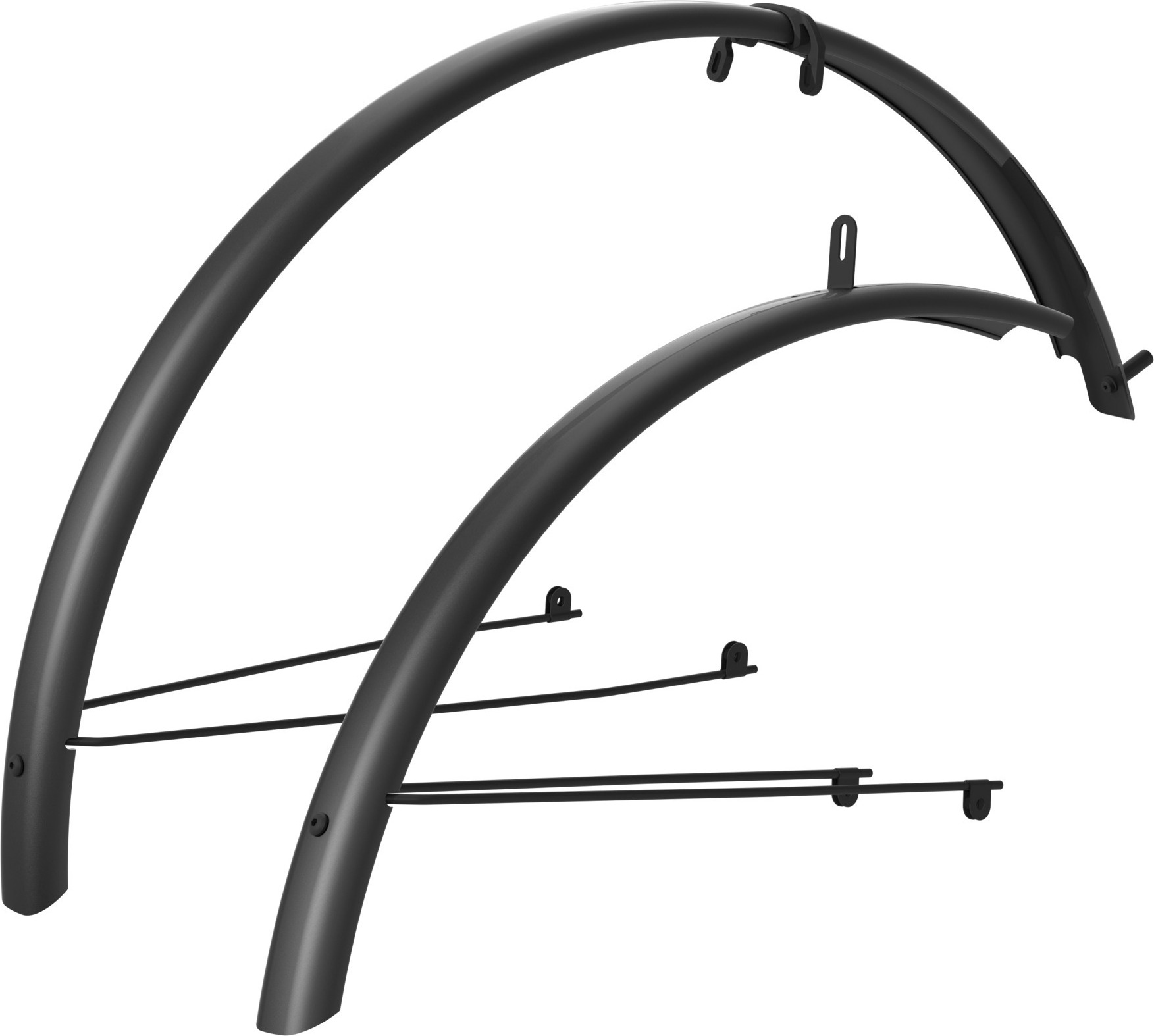 Syncros Rennrad Schutzblech-Set für AL/CB 288343-Black-700