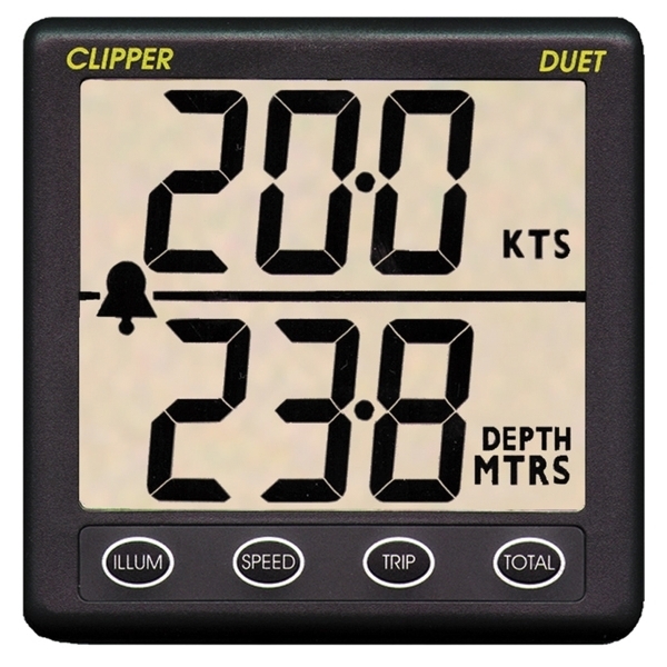 NASA Clipper Duet Echolot und Geschwindigkeitsanzeige