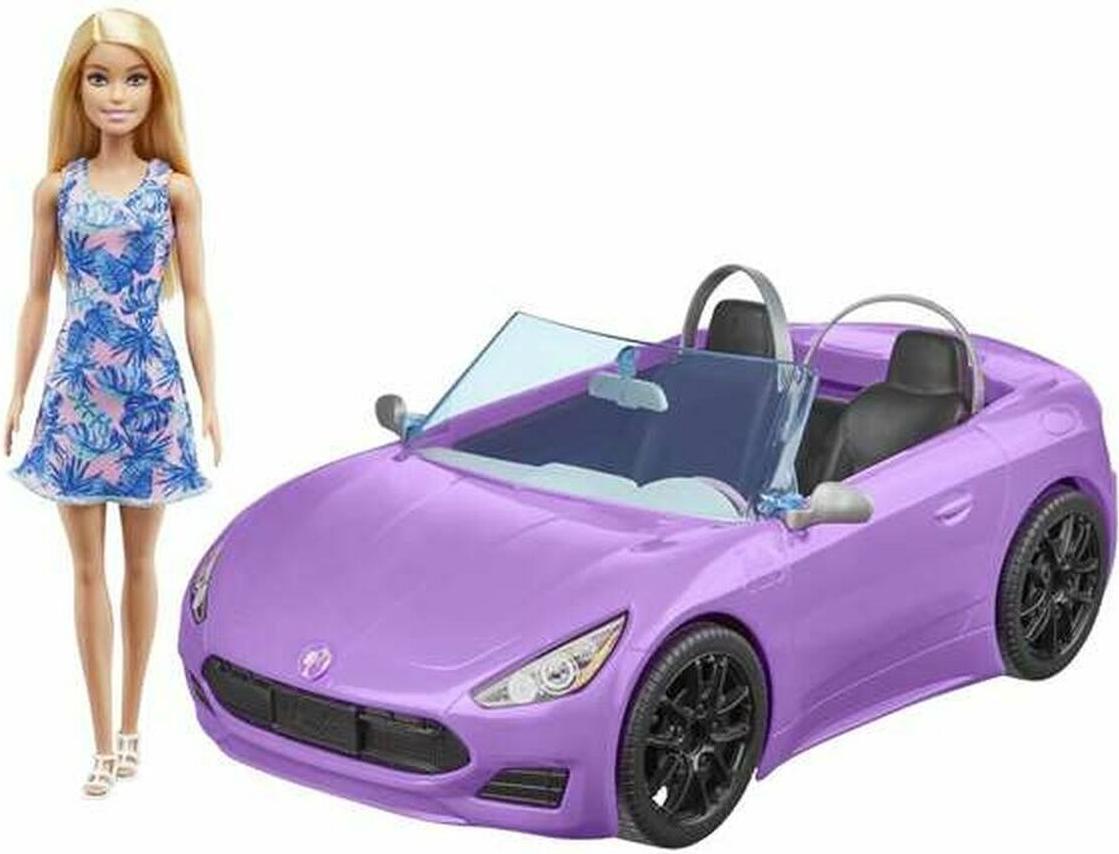 Puppe Barbie And Her Purple Convertible S2415453
