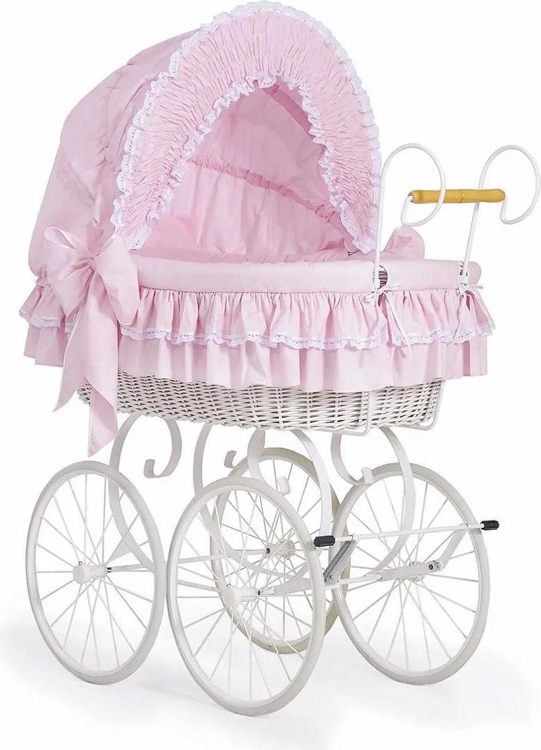 Bebe Ratero MY SWEET BABY Lit pour Bébé Retro Base en Métal Blanc