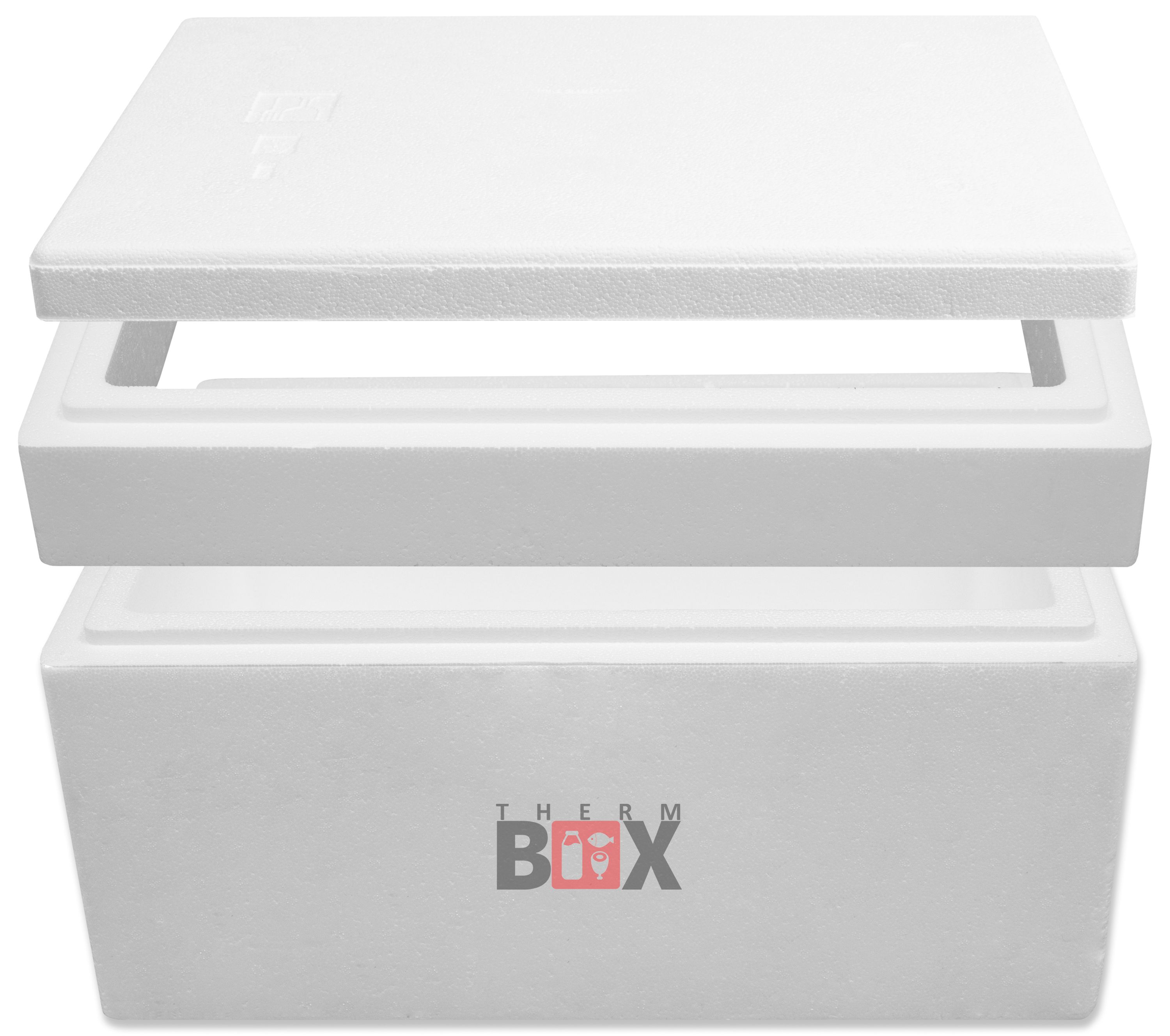 Thermotransportbox Fronlader, Isolierbox, Styroporbox