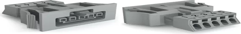 Wago 890-745, Grau, Polyamid, IP40, 16 A, -35 - 85 °C, 35,5 mm