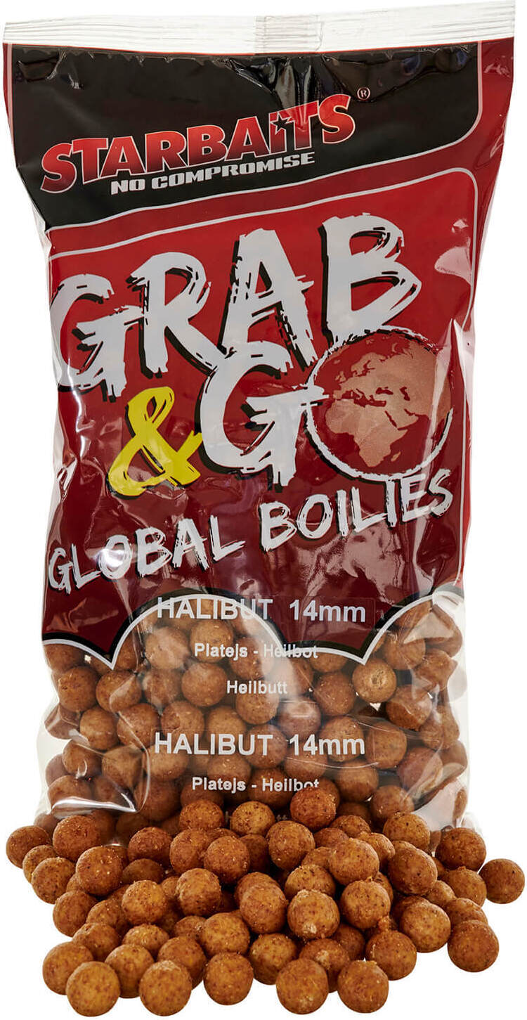 Starbaits Grab & Go Global Boilies 14mm 1Kg Halibut ul-16812