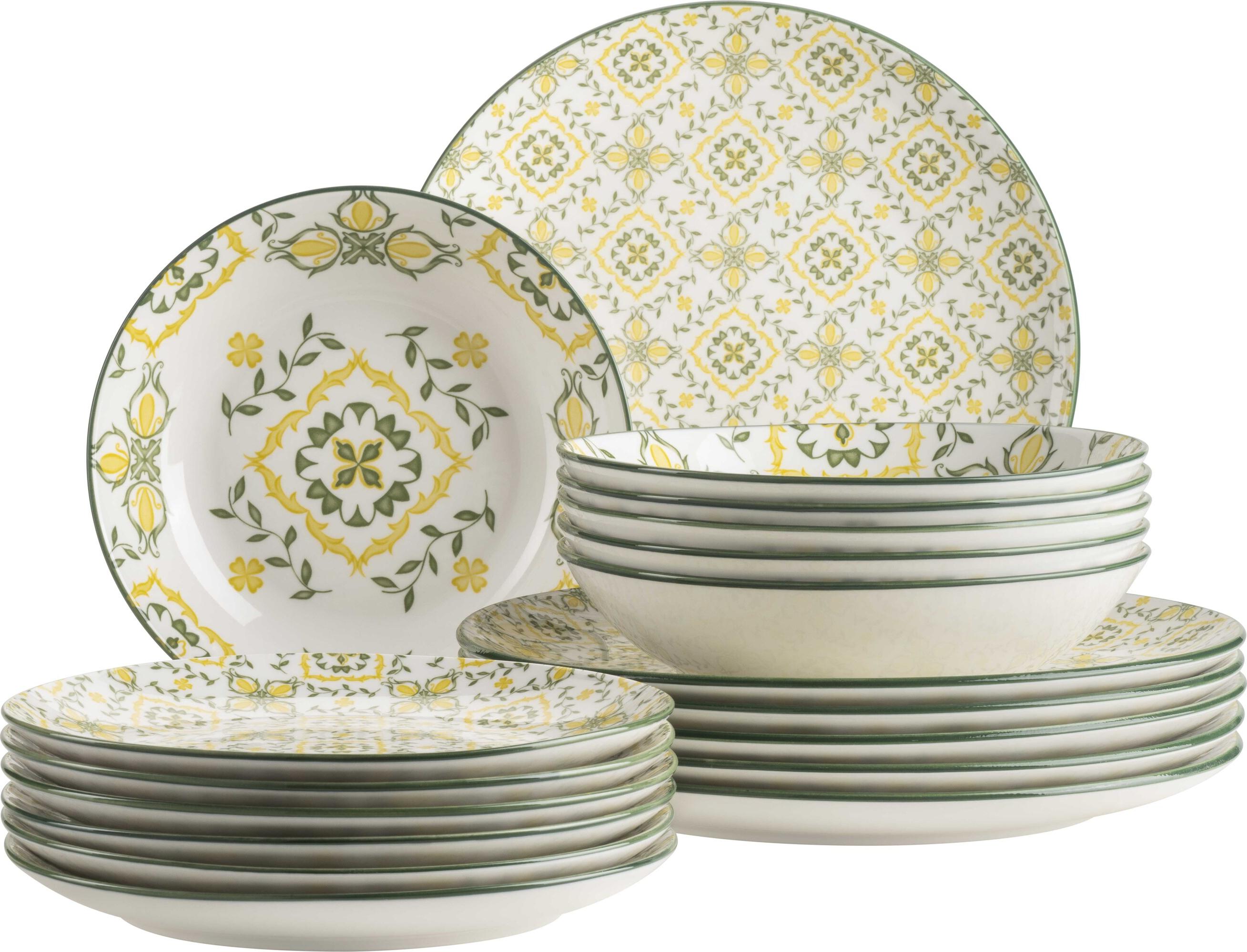 Teller Set, Porzellan Teller Set, Porzellan Granada Mäser