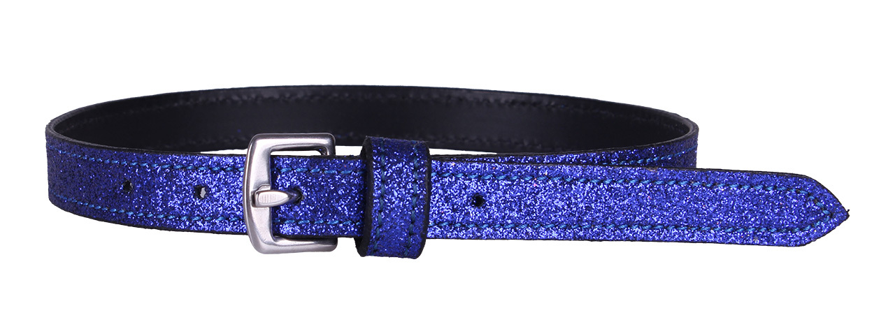 QHP Helene Sporenriemen, Farbe:blau QHP-2128-BL-0