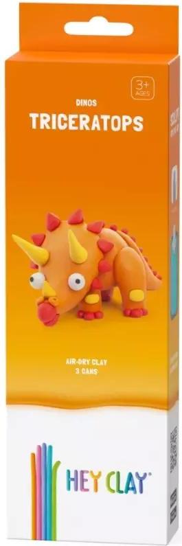 Sonstige Verlage Hey Clay Triceratops - Kreatywna masa plastyczna do modelowania dinozaura